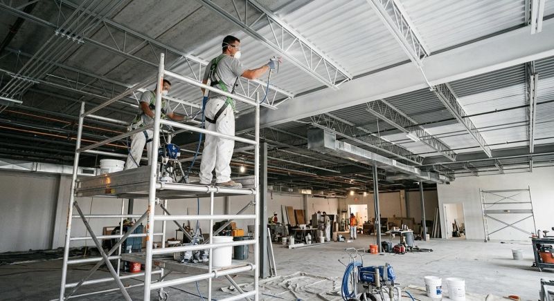 Commercial Ceiling Painting in Weatherford, TX