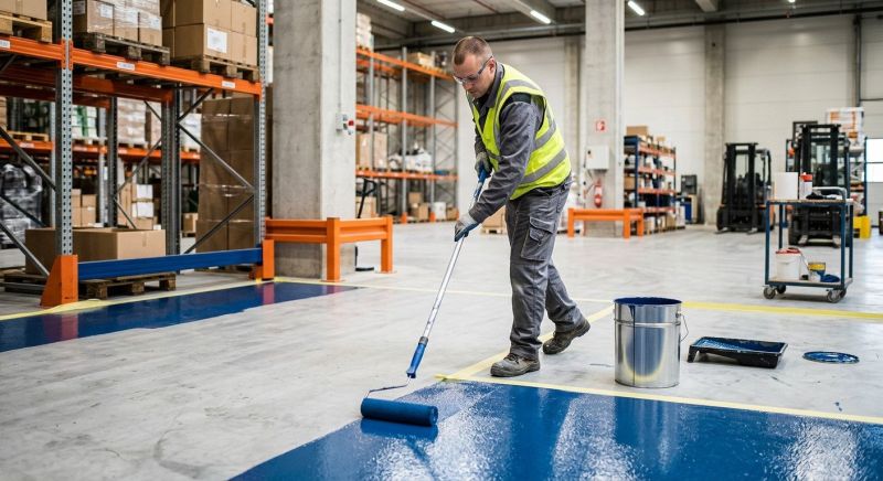 Business Floor Painting in Littleton, CO