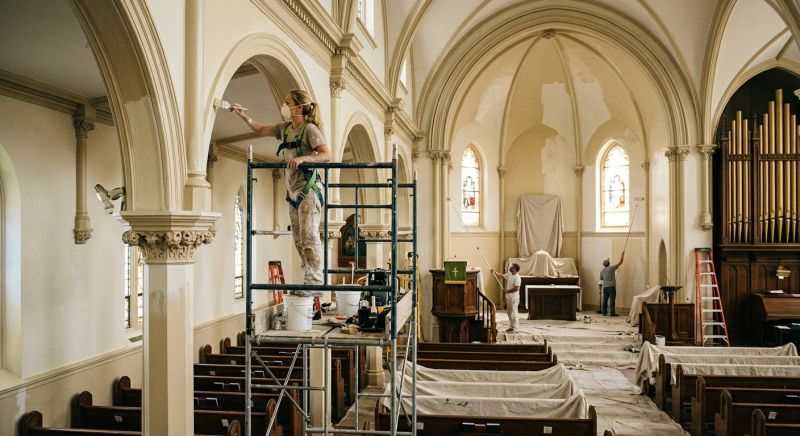 Church Painting in Pinellas County, FL