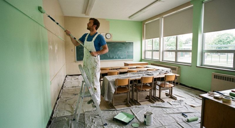 Classroom Painting in Gilbert, AZ