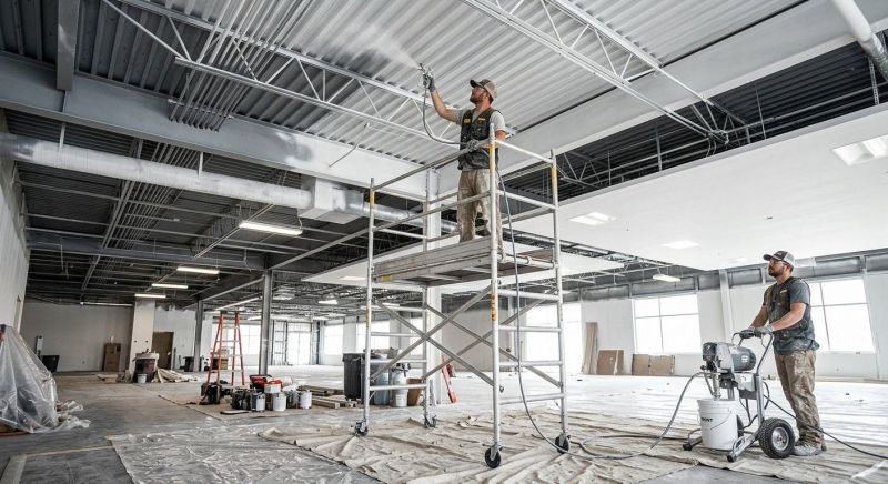 Commercial Ceiling Painting in Fort Collins, CO