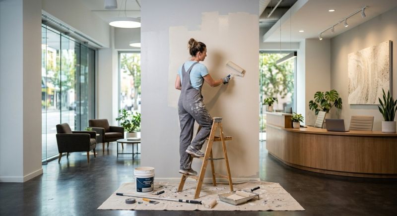 Reception Area Painting in Littleton, CO