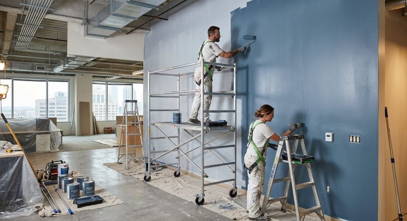 Reception Area Painting in Weatherford, TX
