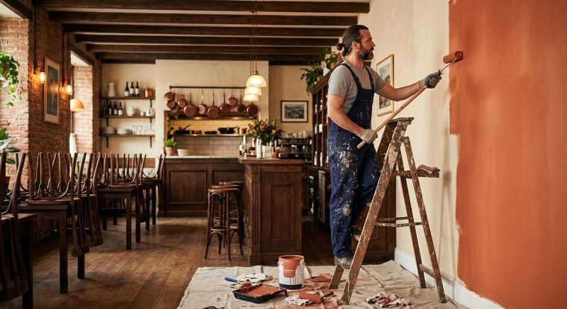 Restaurant Painting in Boulder, CO