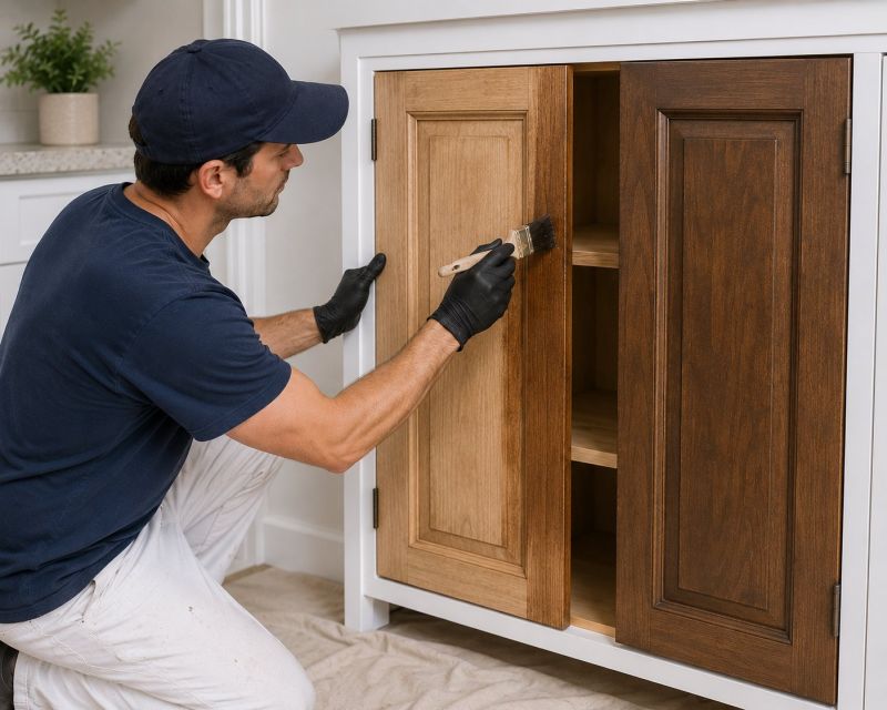 Wood Cabinet Refinishing in Indianapolis, IN